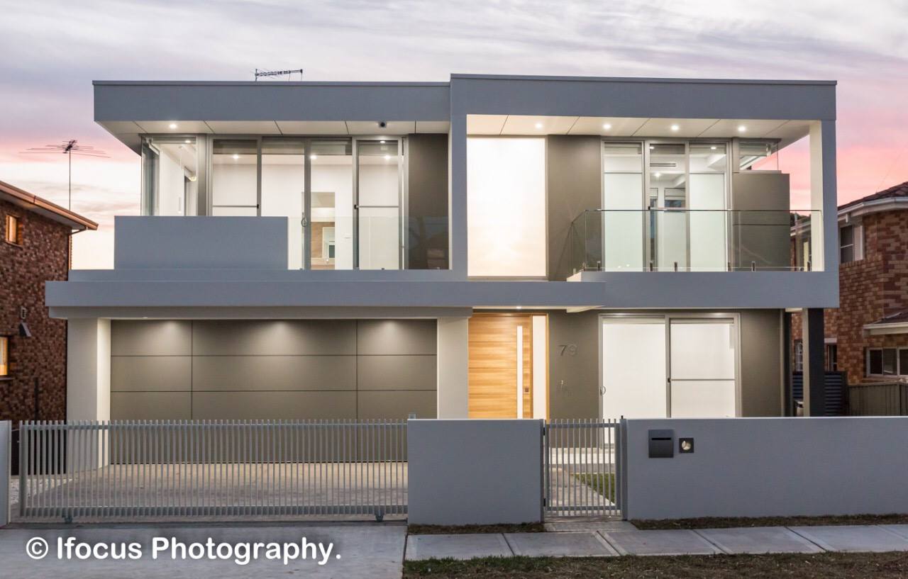 Allawah Modern house building construction interior design