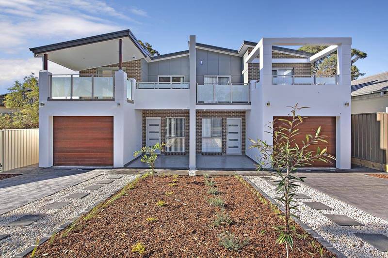 East Hills Modern duplex building construction interior design