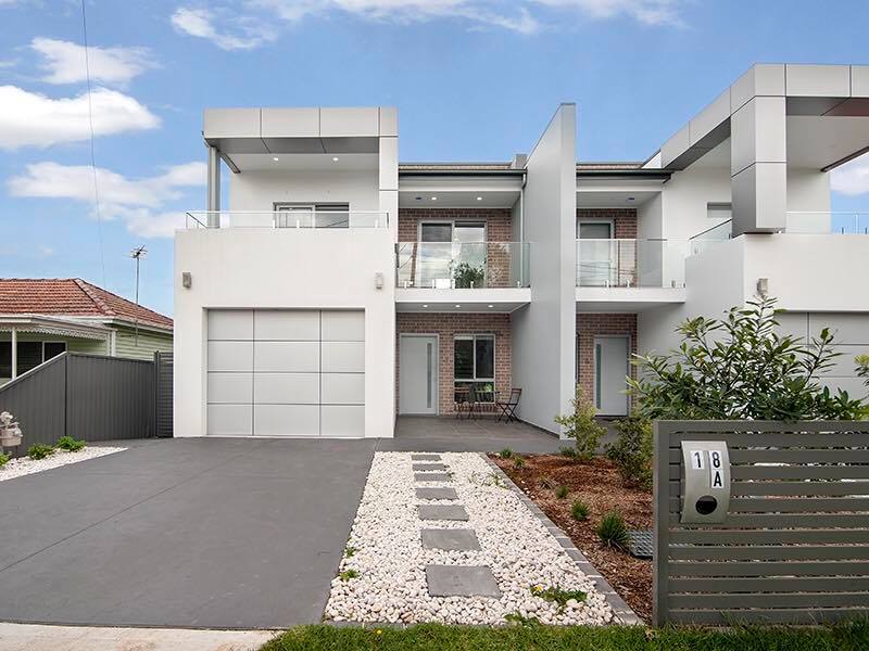 Panania Duplex building construction interior design